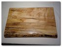 Large Presentation Board 24" by 18" by 1 ½" thick in Spalted Maple