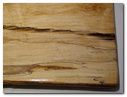 Large Presentation Board 24" by 18" by 1 ½" thick in Spalted Maple