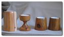Tea Light Candle Holders in Various Timbers